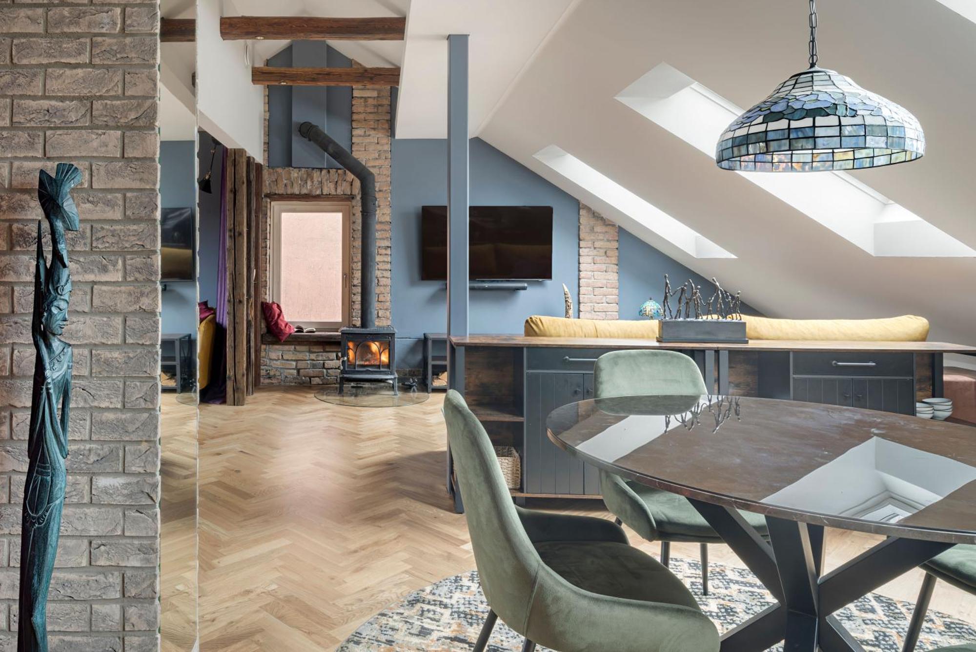 Appartamento Cozy Penthouse VNO Esterno foto