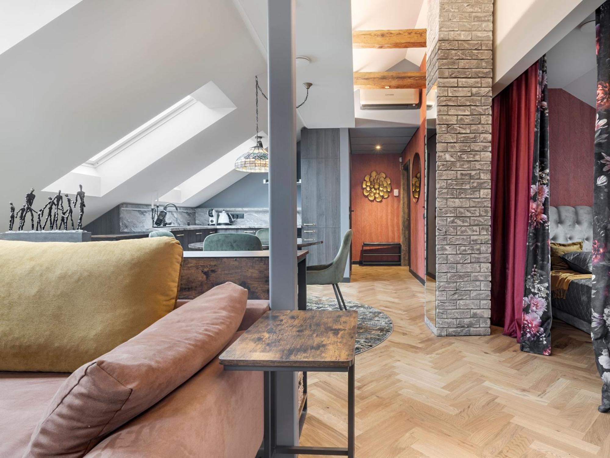 Appartamento Cozy Penthouse VNO Esterno foto